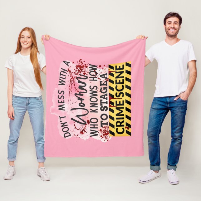 Manta Polar Fleece Blanket (In situ)