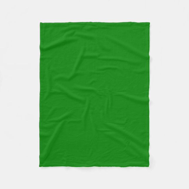 Manta Polar Fleece Blanket 30"x40" - Verde (Anverso)