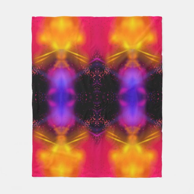 Manta Polar Fleece Blanket Abstract Style  (Anverso)