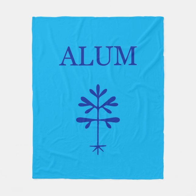 Manta Polar Fleece Blanket, Alum Blue (Anverso)