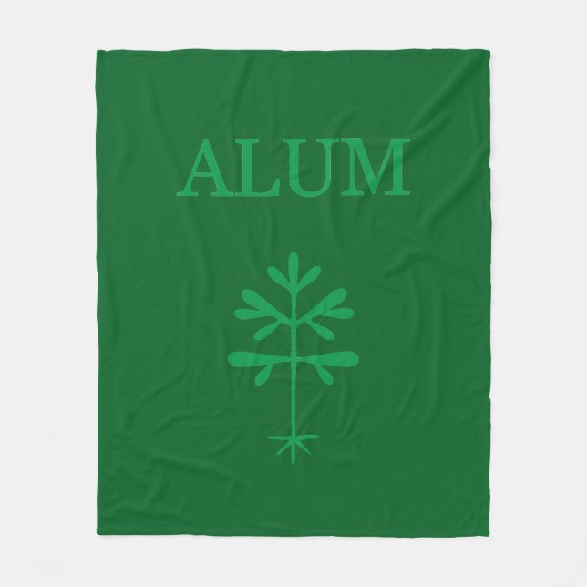 Manta Polar Fleece Blanket, Alum Green (Anverso)