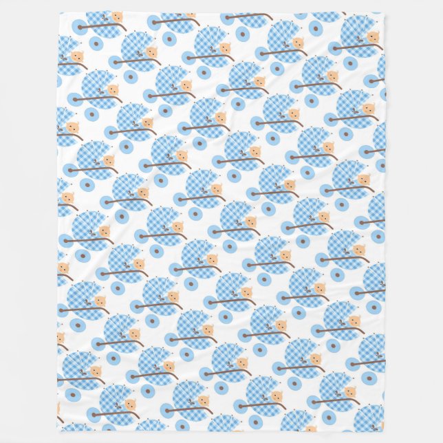 Manta Polar Fleece Blanket/Baby Boy (Anverso)