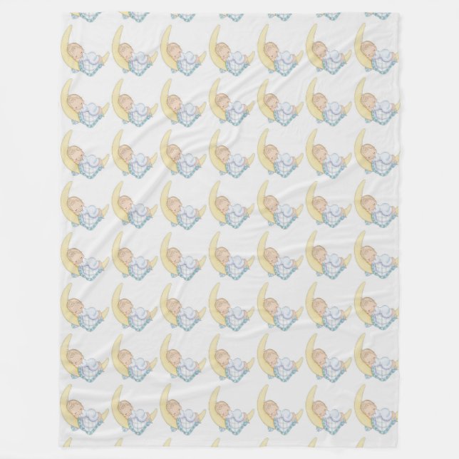Manta Polar Fleece Blanket/Baby Boy (Anverso)