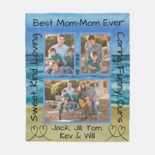 Manta Polar Fleece Blanket "Beach Please" (Playa por favor) Fo
