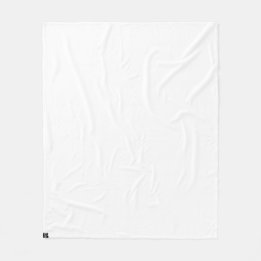 Manta Polar Fleece Blanket - blanco