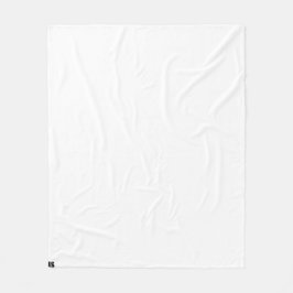 Manta Polar Fleece Blanket - blanco