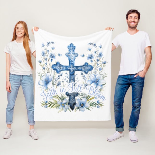Manta Polar Fleece Blanket Christian Faith en pleno auge (In situ)