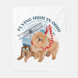 MANTA POLAR FLEECE BLANKET CON LOGO DE ESPECIALIDAD NATL CCCI