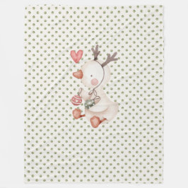 Manta Polar Fleece Blanket con Pato Cuto