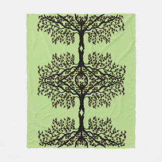 Manta Polar Fleece Blanket - Fragile Branches