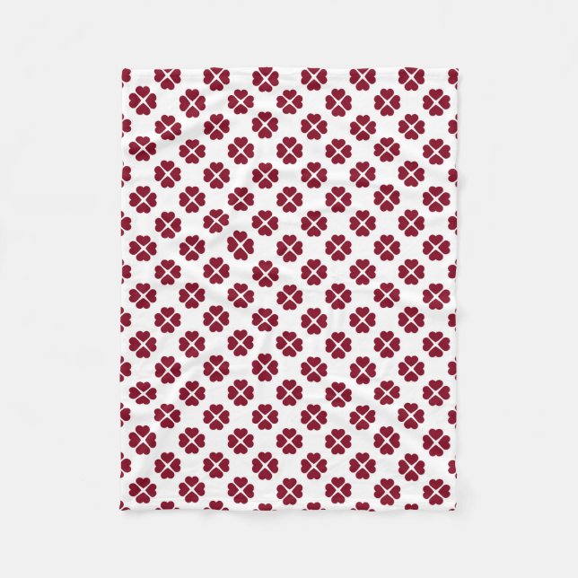 Manta Polar Fleece Blanket/Hearts (Anverso)