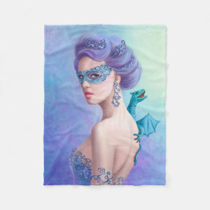 Manta Polar Fleece Blanket, la reina de la fantasía enmascarad