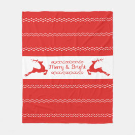 Manta Polar Fleece Blanket Navidades de Woodland