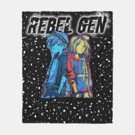 Manta Polar Fleece Blanket Rebellion78 Rebel Gen 
