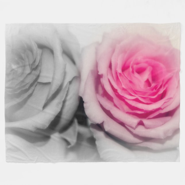 Manta Polar Fleece Blanket/Rosa (Frente (Horizontal))
