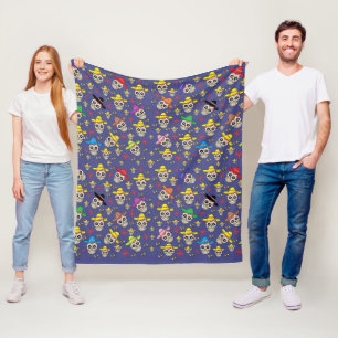 Manta Polar Fleece Blanket - Skulls