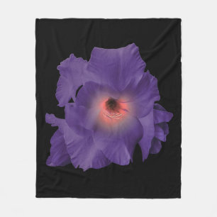 Manta Polar Fleece Blanket Sword Lily Indigo Pink