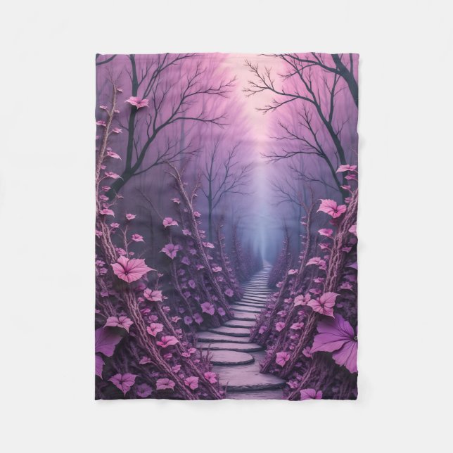 Manta Polar Fleece Blanket  (Violet Land) (Anverso)