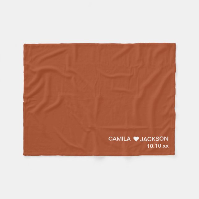 Manta Polar Fleece Fleece Blanket Favor (Frente (Horizontal))