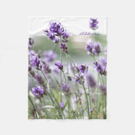 Manta Polar Fleece Fleece Blankets With Lavender