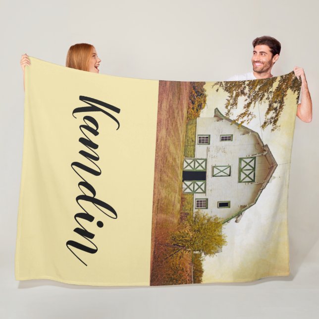 Manta Polar Fleece personalizada arroja energía a los países d (In situ)