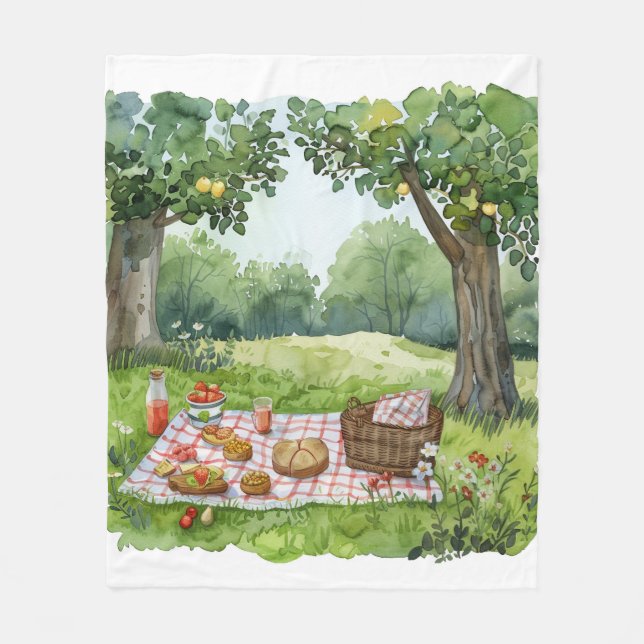 Manta Polar Fleece Picnic Blanket (Anverso)