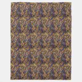 Manta Polar FleeceBlanketCarnivalGlassGrassWithOrangeMoldFungu