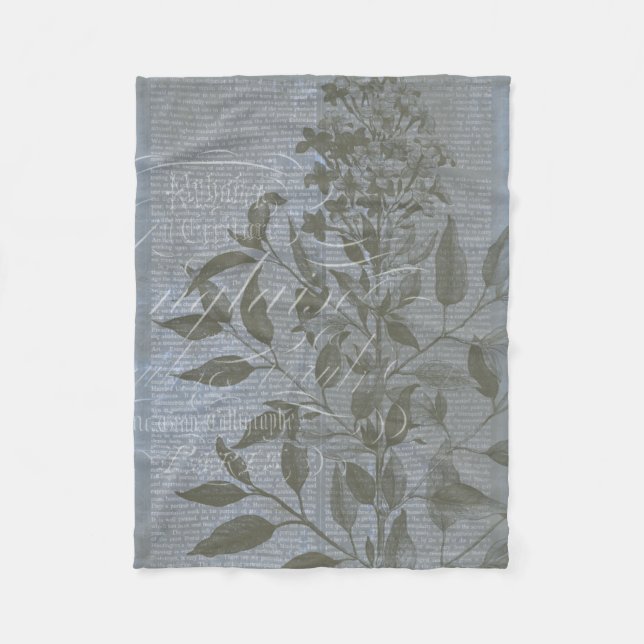 Manta Polar Fleur de Bleu I (Anverso)