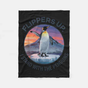 Manta Polar Flippers Up I Stand With The Pingüins