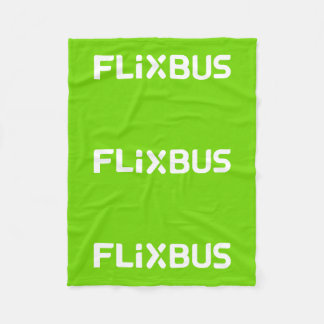 Manta Polar Flixbus Throw Blanket
