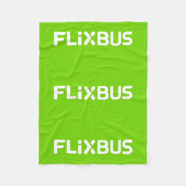 Manta Polar Flixbus Throw Blanket (Anverso)