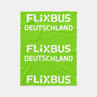 Manta Polar Flixbus Throw Blanket
