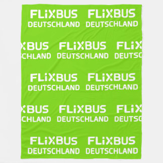 Manta Polar Flixbus Throw Blanket