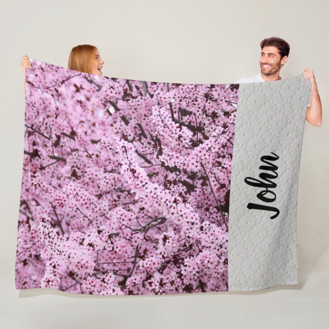 Manta Polar Flor (In situ)