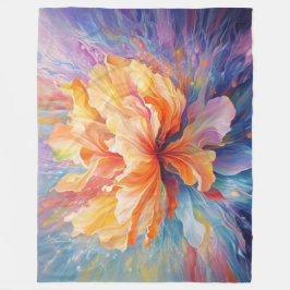 Manta Polar Flor asombrosa