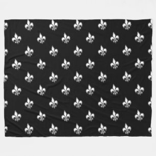 Manta Polar Flor de lis