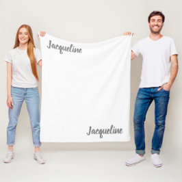 Manta Polar Flor de nacimiento personalizada DICIEMBRE Narciss