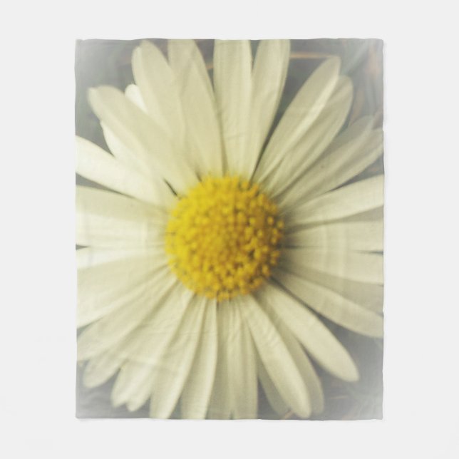 Manta Polar Flor de primavera (Anverso)