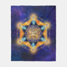 Flor de vida Estrella Merkaba - Geometría sagrada
