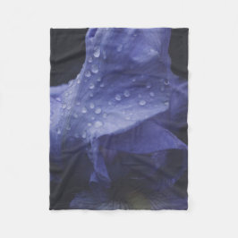 Manta Polar Flor morada Rosa