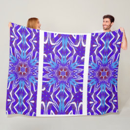 Manta Polar Flor salvaje del tótem 10