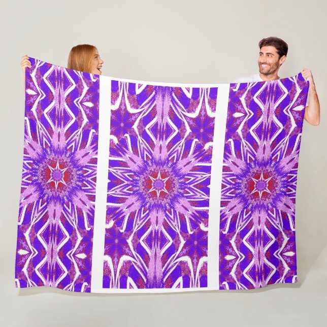 Manta Polar Flor salvaje del tótem 11 (In situ)