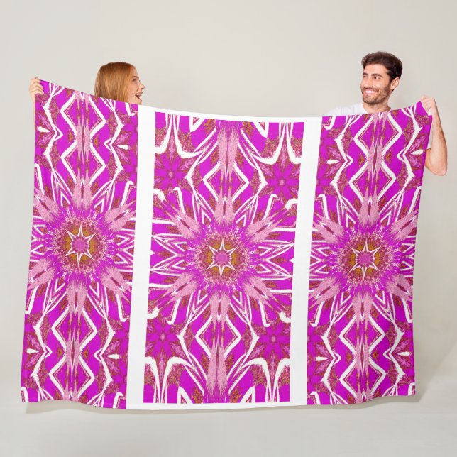 Manta Polar Flor salvaje del tótem 12 (In situ)