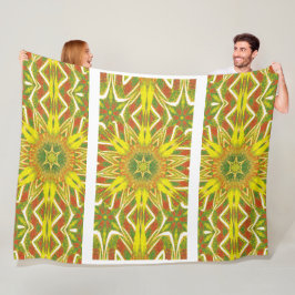 Manta Polar Flor salvaje del tótem 14