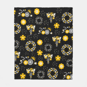 Manta Polar Flor Shop Grfatídico, Fleece Blanket