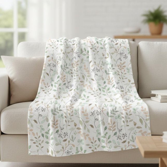 Manta Polar Flor silvestre Boho  (Subido por el creador)
