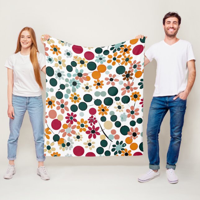 Manta Polar Floraciones vibrantes (In situ)