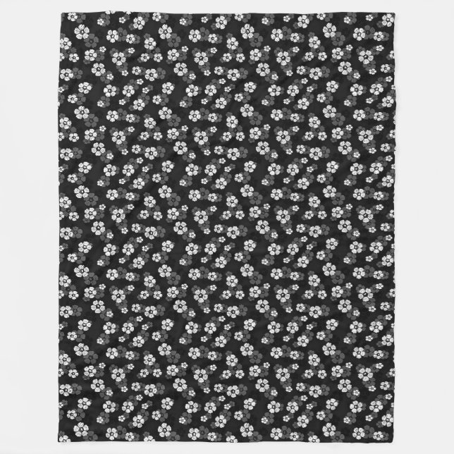 Manta Polar Floral (Anverso)