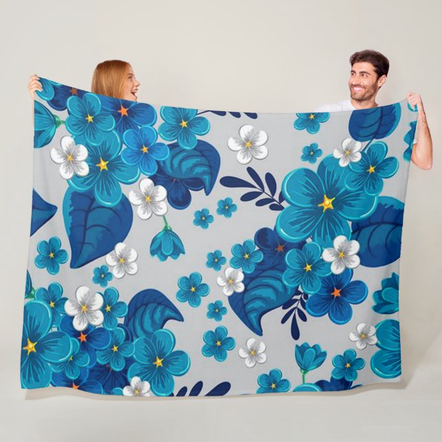 Manta Polar Floral (In situ)