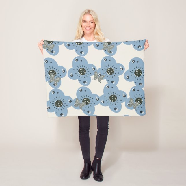 Manta Polar Floral (In situ)